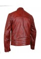 Men's Maroon Waxed Jacket